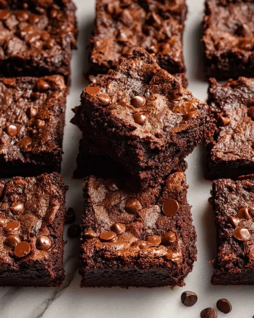 Double Fudge Chickpea Brownies Recipe