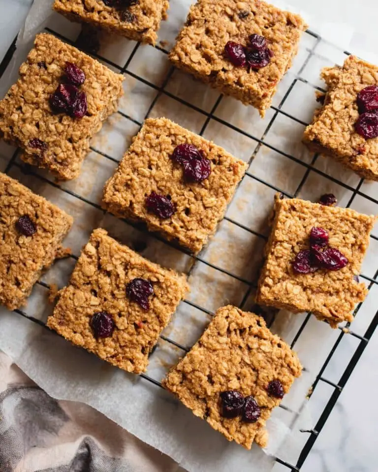 Sweet Potato Oat Bars Recipe