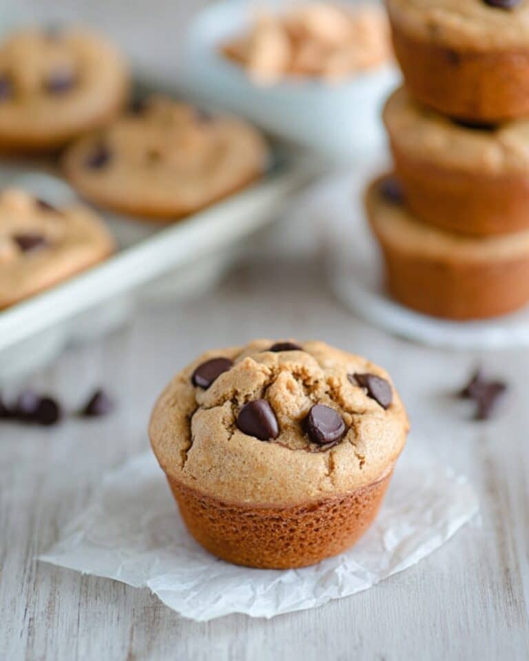 White Bean Muffins with Oats and Peanut Butter Recipe