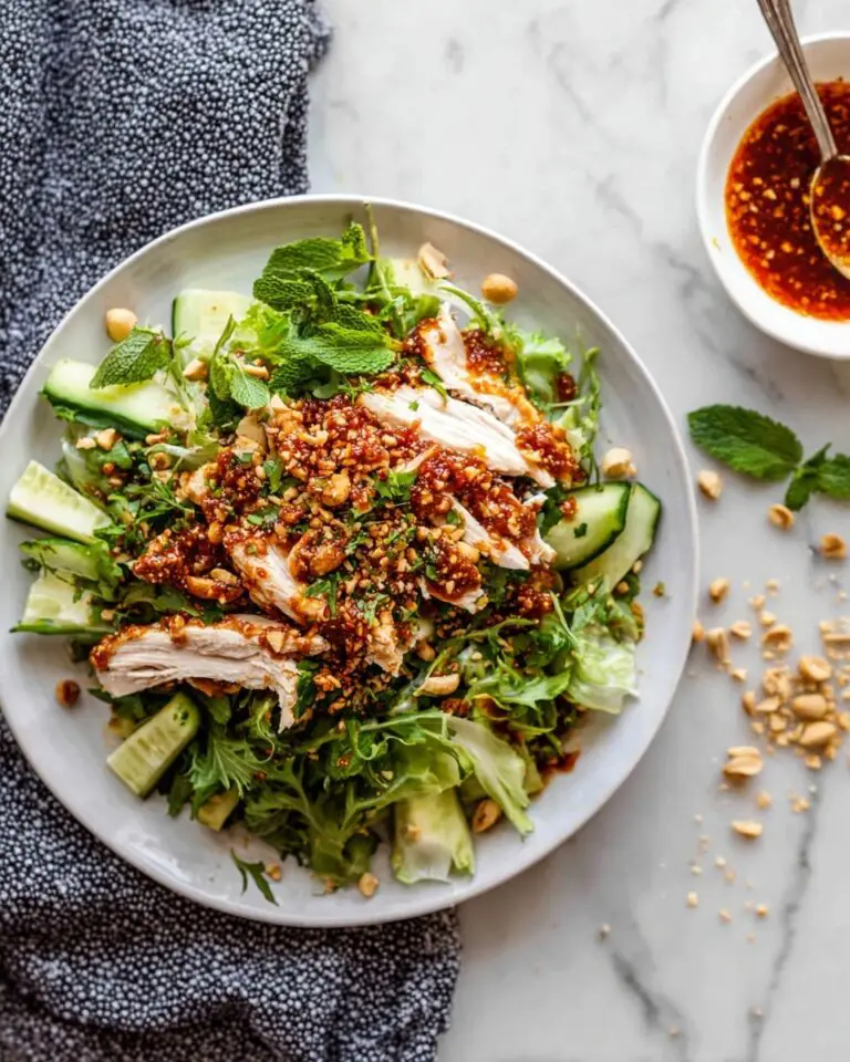 Spicy Chicken Cucumber Salad Recipe