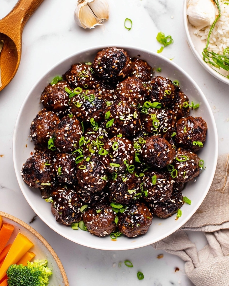 Sticky Thai Meatballs Recipe