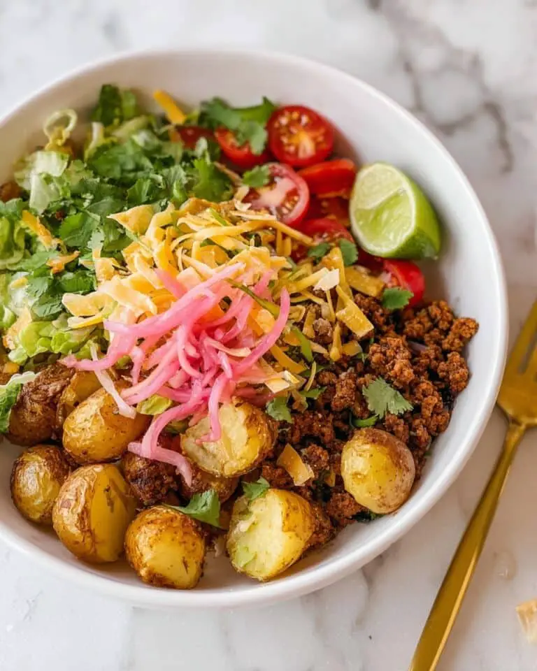 Crispy Potato Taco Bowls Recipe