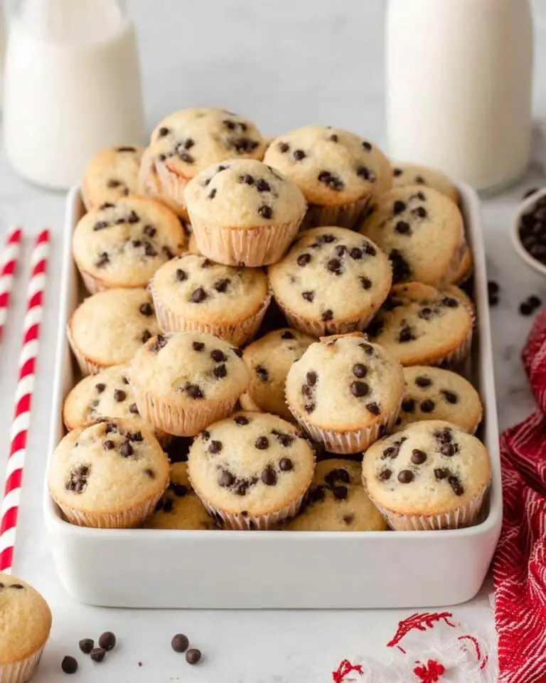 Mini Chocolate Chip Muffins Recipe
