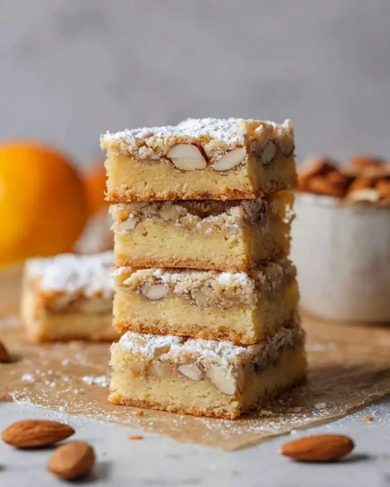 Almond Croissant Blondies Recipe