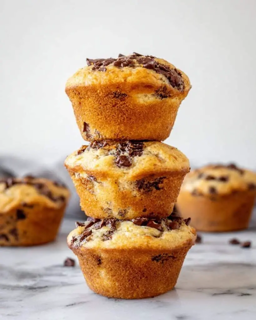 Oat Flour Chocolate Chip Muffins Recipe