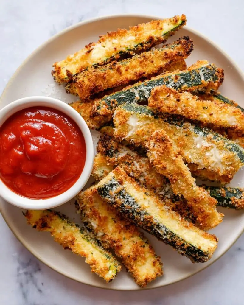 Air Fryer Zucchini Fries Recipe
