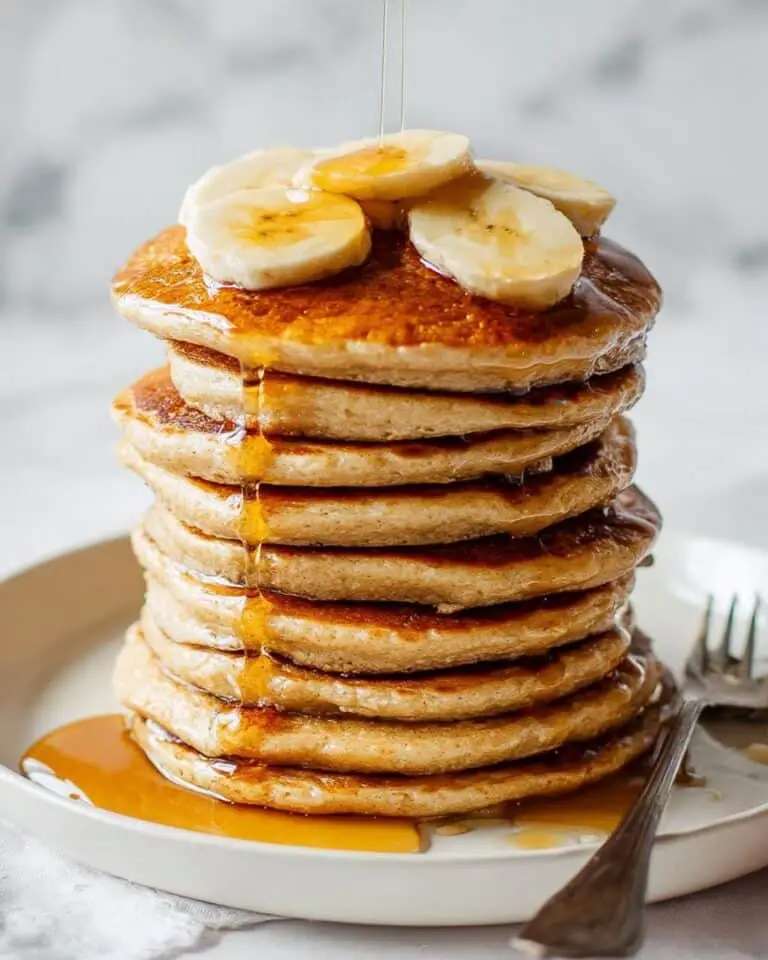 Banana Oatmeal Pancakes Recipe