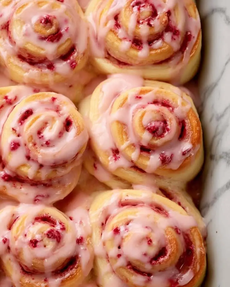 Strawberry Cinnamon Rolls Recipe