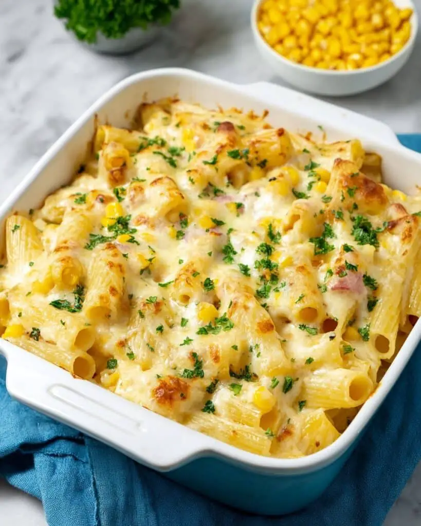 Creamy Tuna Pasta Bake Recipe
