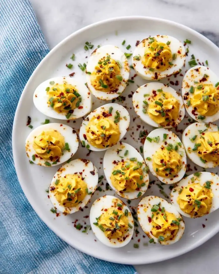 Asian Miso Ramen Deviled Eggs Recipe