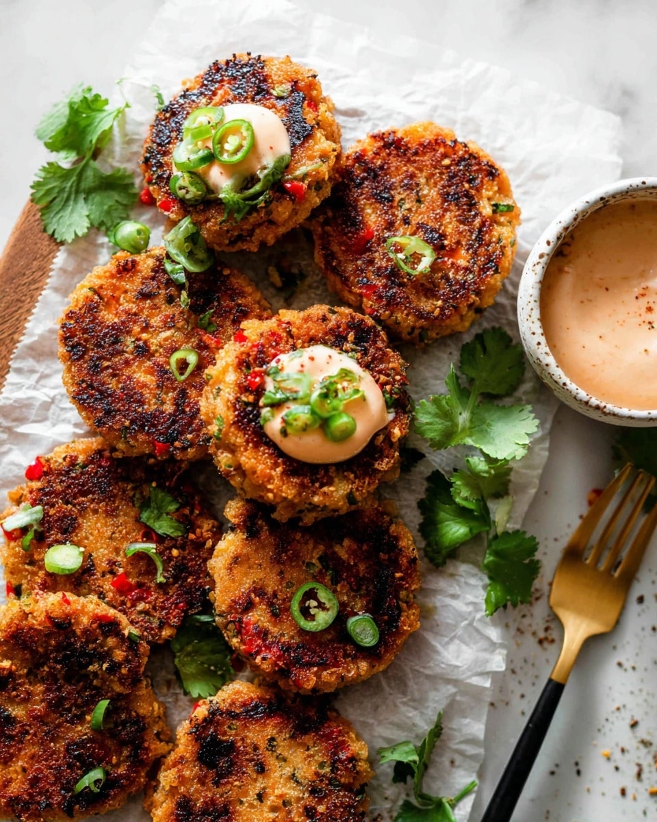 Thai Shrimp Cakes with Chili Aioli Recipe