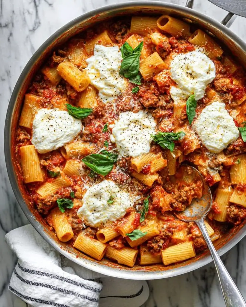 Weeknight Veggie-Loaded Turkey Skillet Lasagna Recipe