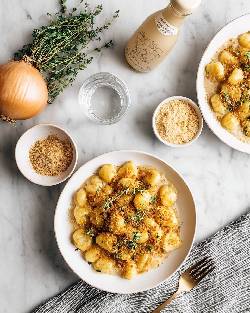 French Onion Gnocchi Recipe