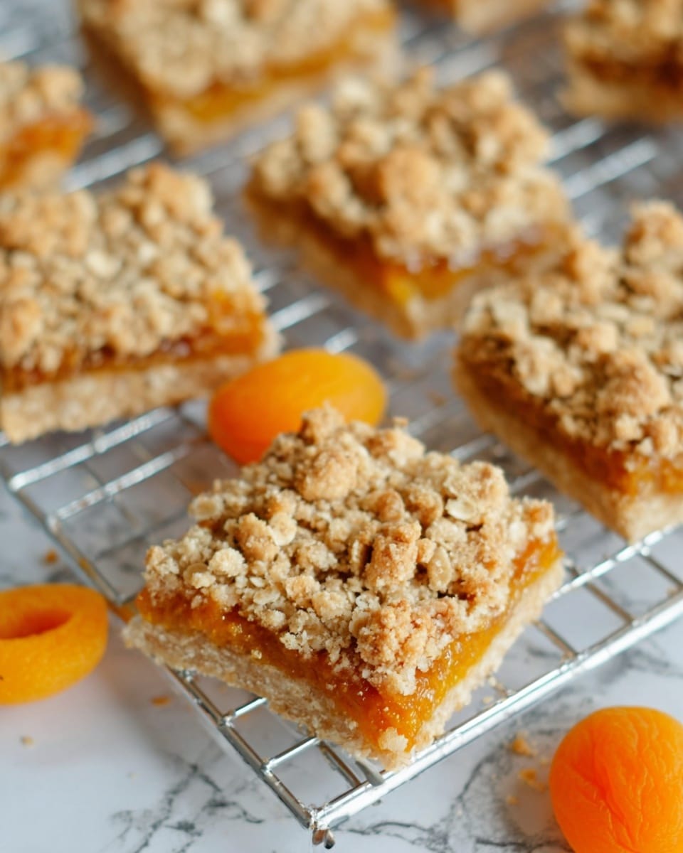 Apricot Oatmeal Bars Recipe