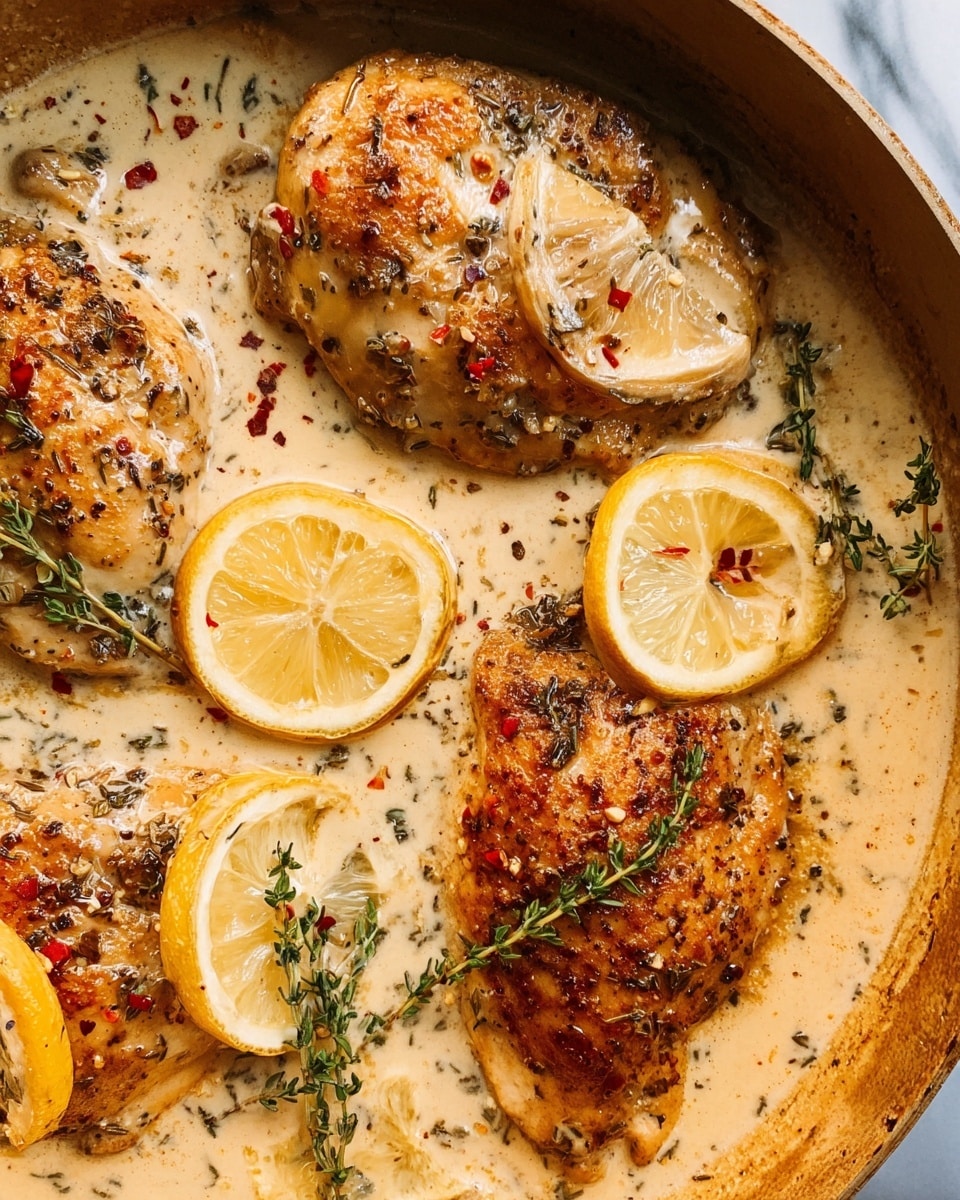 Creamy Crockpot Lemon Chicken Recipe