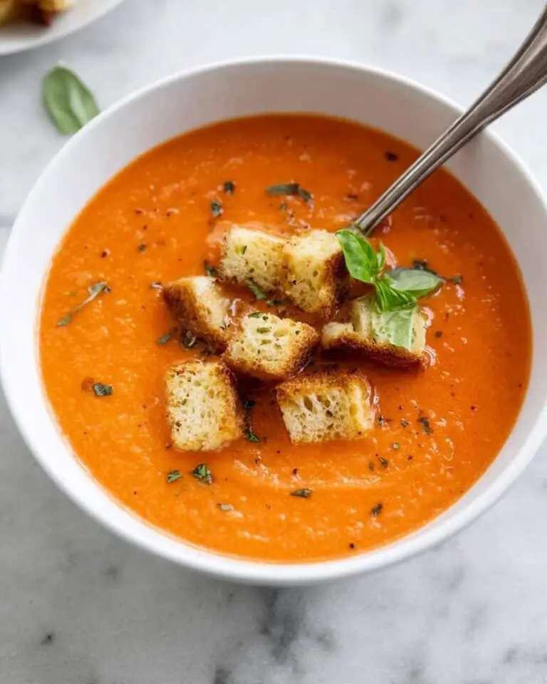 Instant Pot Tomato Basil Soup Recipe
