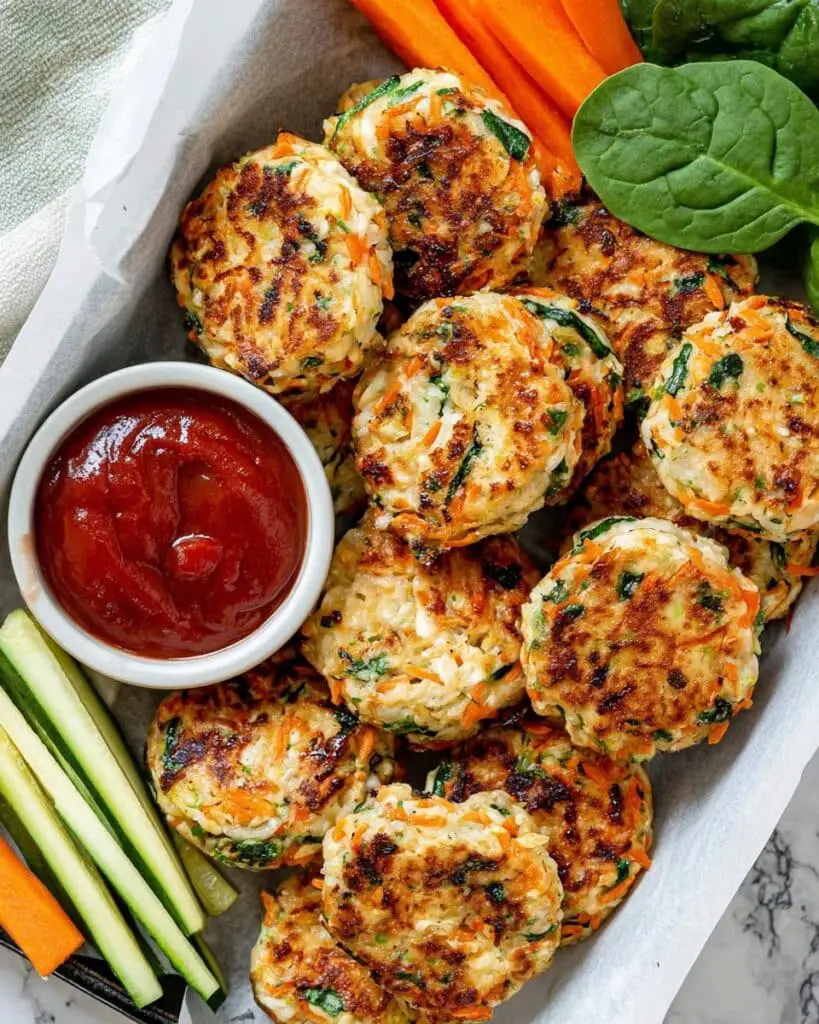 Veggie-Loaded Homemade Chicken Nuggets Recipe