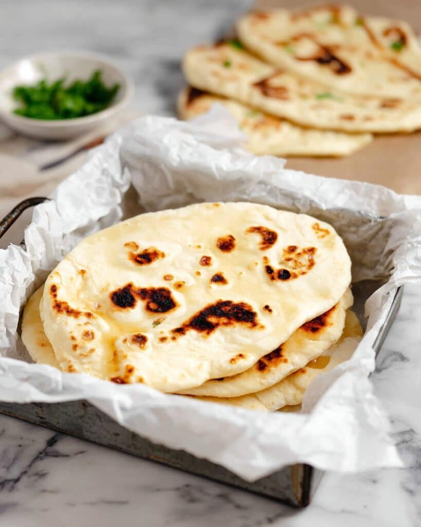 Easy Sourdough Naan Recipe