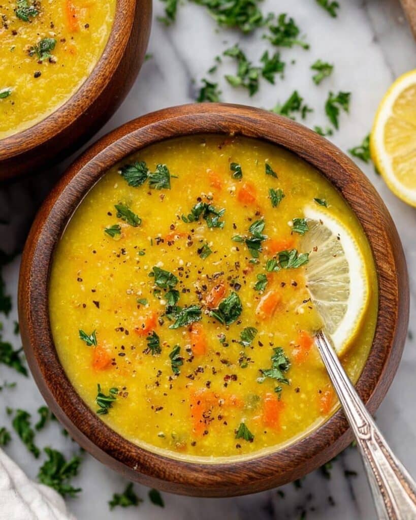 Lemon Lentil Soup Recipe