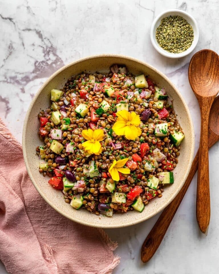 Mediterranean Lentil Salad Recipe