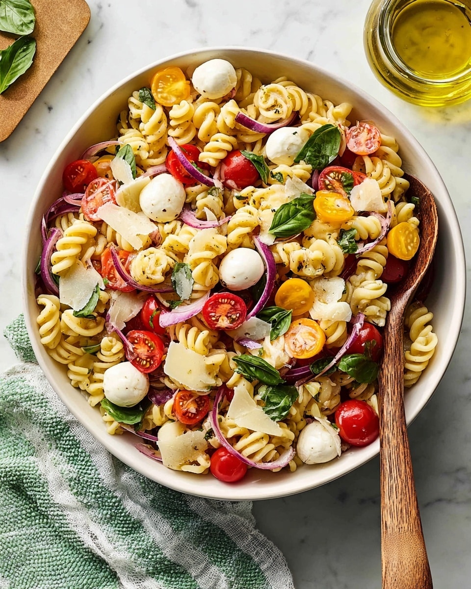 Caprese Pasta Salad Recipe
