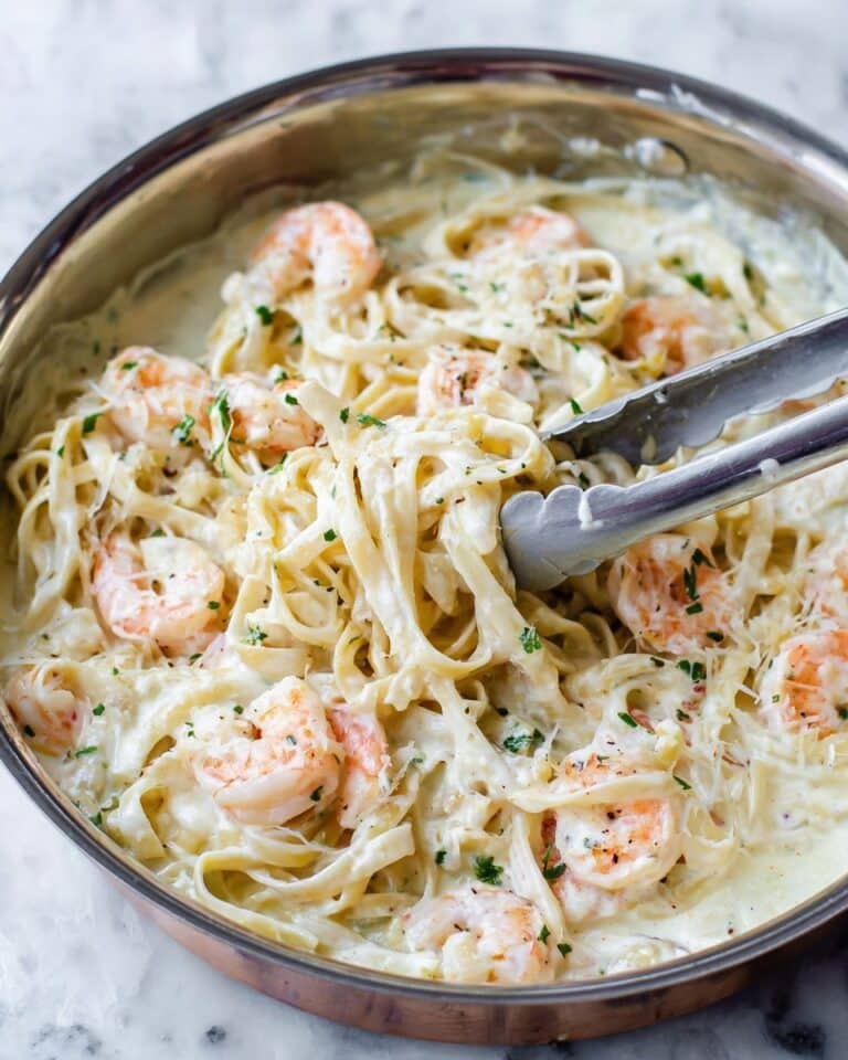 Easy Shrimp Alfredo Recipe