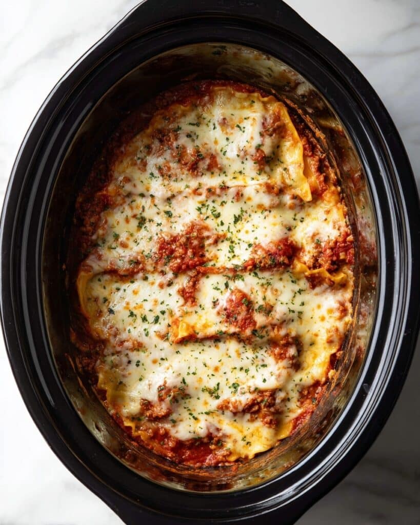 Crockpot Ravioli Lasagna Recipe