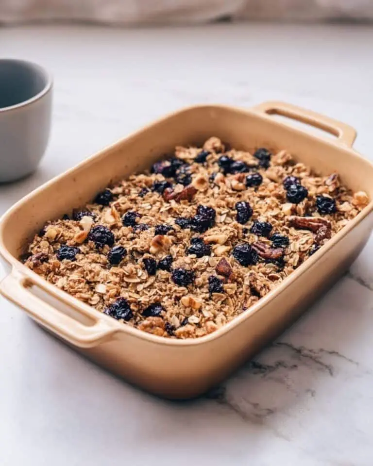 Blueberry Baked Oatmeal Recipe