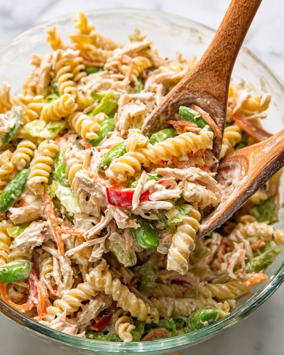 Chinese Chicken Pasta Salad Recipe