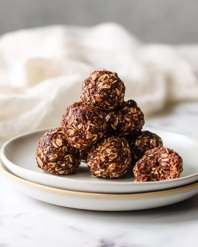 No Bake Chocolate Oat Bites Recipe