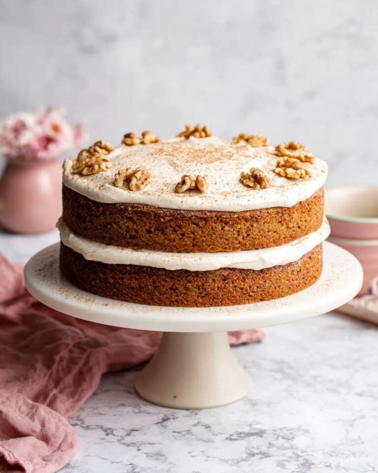 Classic Carrot Cake with Cream Cheese Frosting Recipe