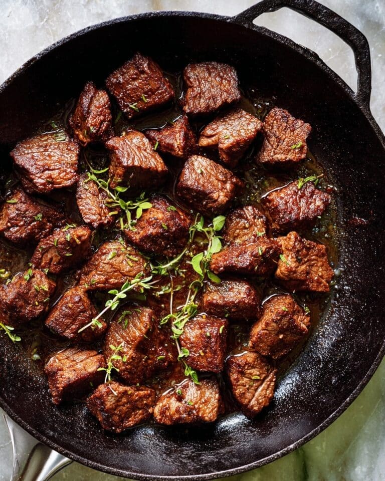 30 Minute Cajun Butter Steak and Peppers Recipe