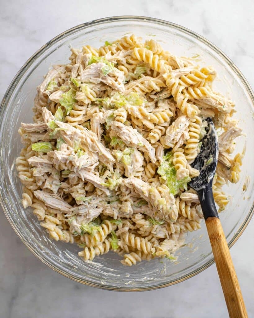 Chicken Caesar Pasta Salad Recipe