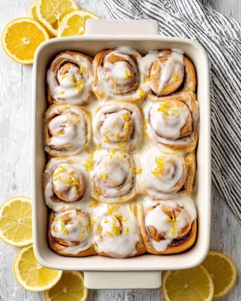 Lemon Sweet Rolls Recipe
