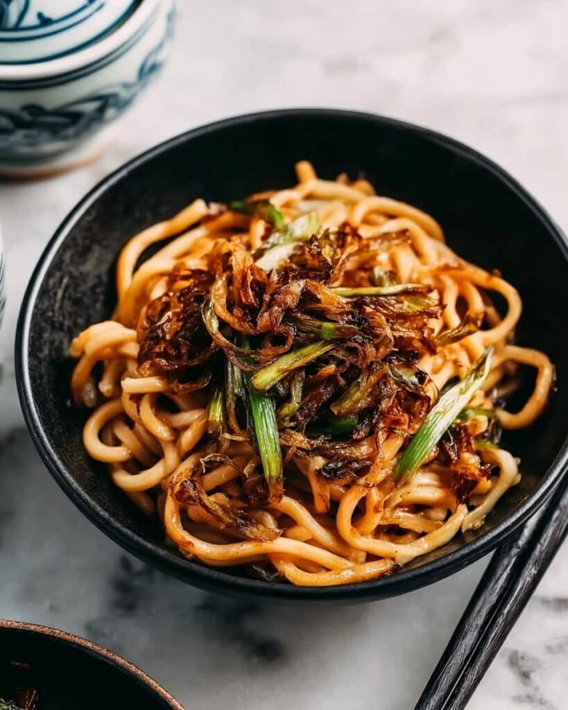 Shanghai Scallion Oil Noodle (葱油拌面) Recipe