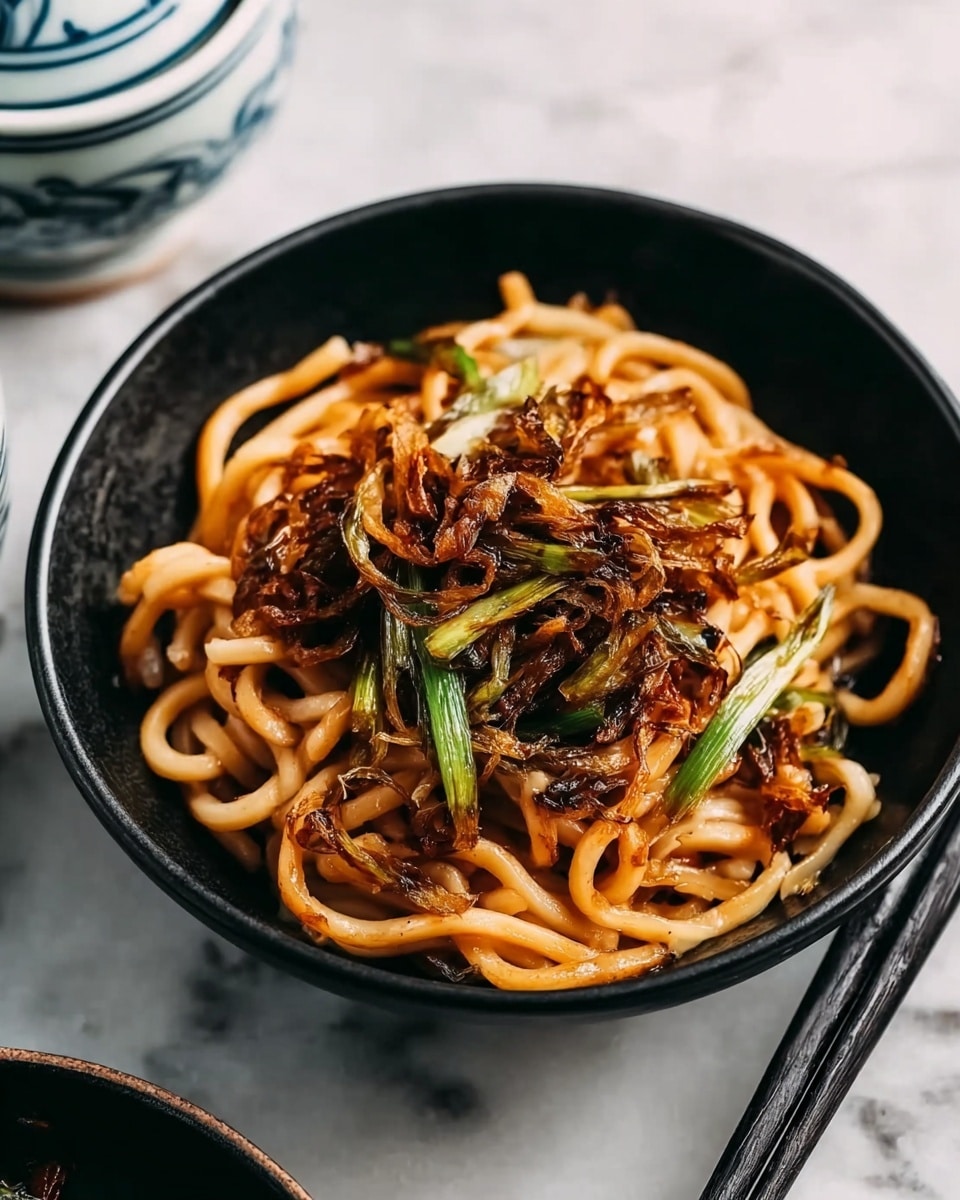 Shanghai Scallion Oil Noodle (葱油拌面) Recipe
