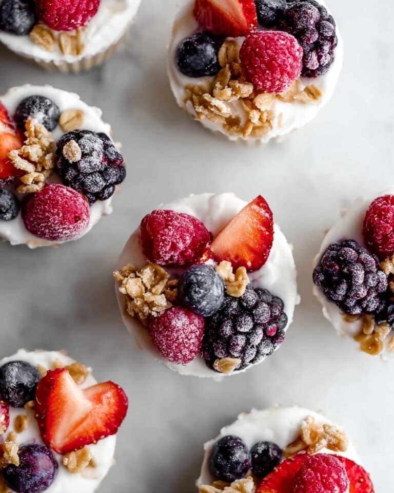 Frozen Yogurt Granola Cups Recipe
