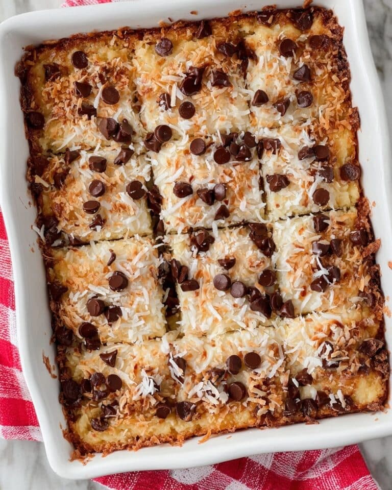 Chocolate Coconut Bars Recipe