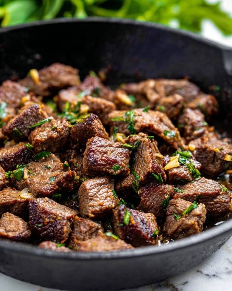Garlic Butter Steak Bites Recipe
