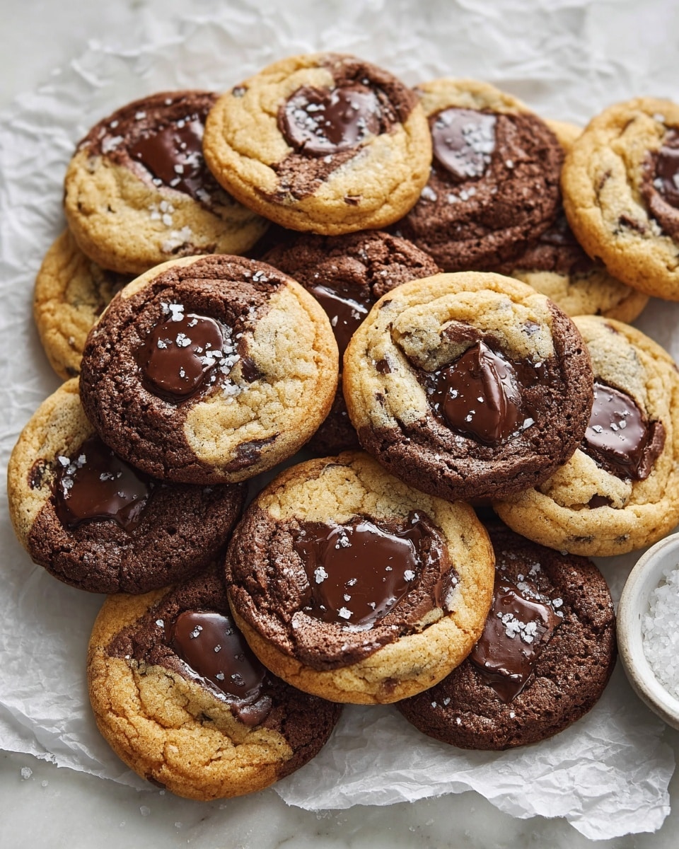 Marbled Chocolate Chip Cookies Recipe