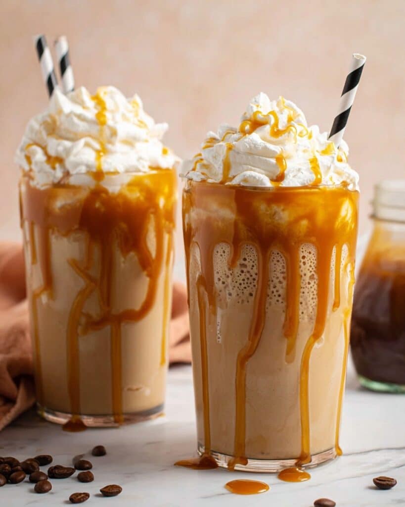 Copycat Starbucks Caramel Frappuccino Recipe