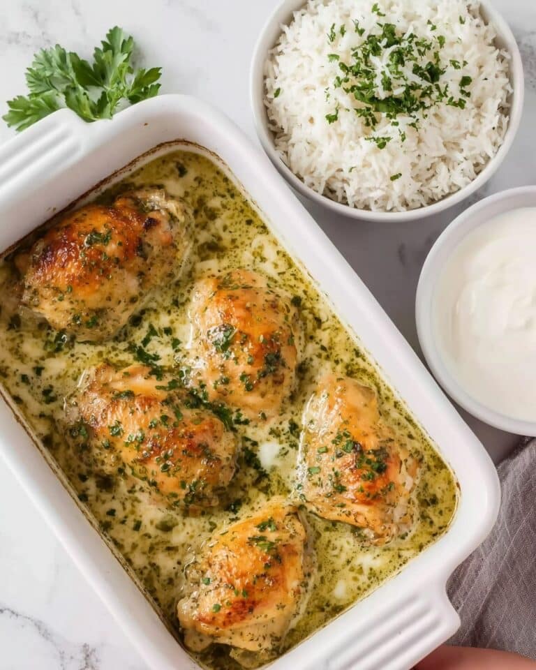 Smothered Cheesy Sour Cream Chicken Recipe