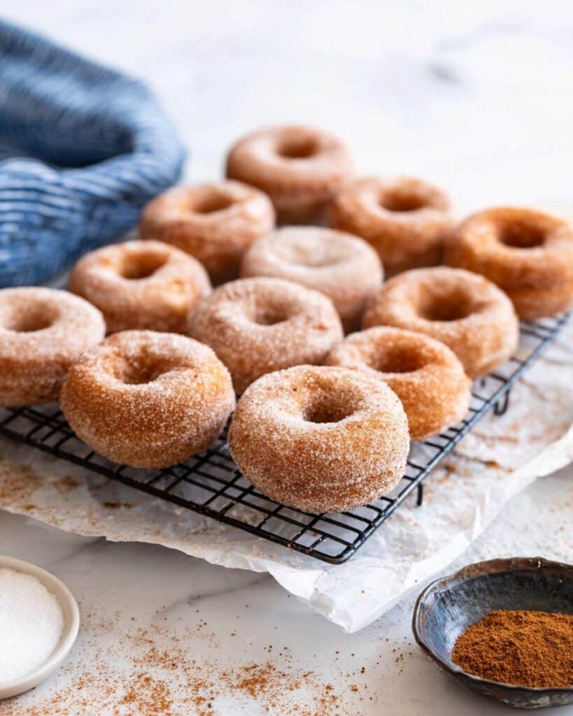 Homemade Mini Donuts with Cinnamon Sugar Recipe