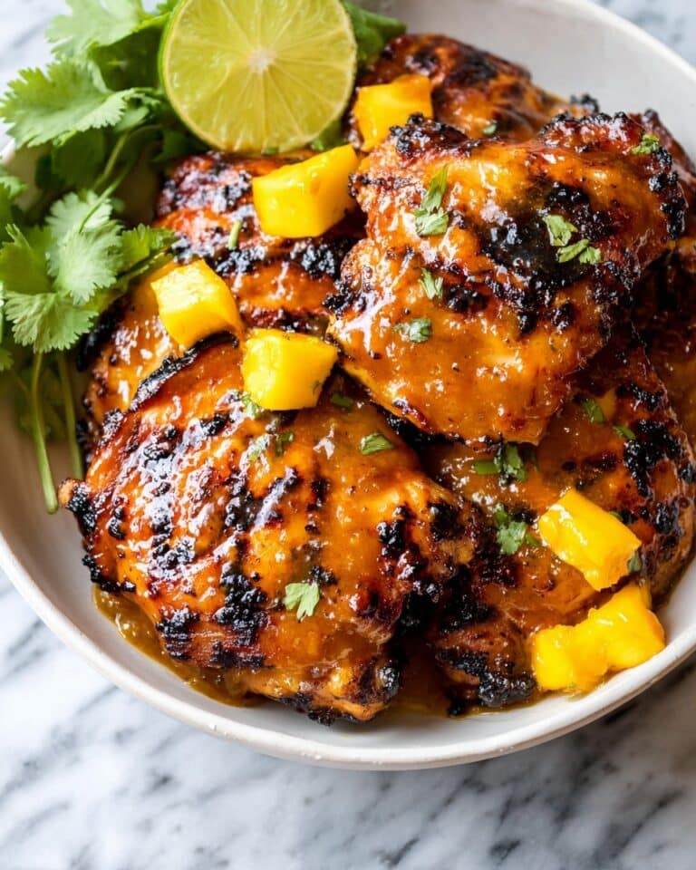 Grilled Mango Chicken Recipe