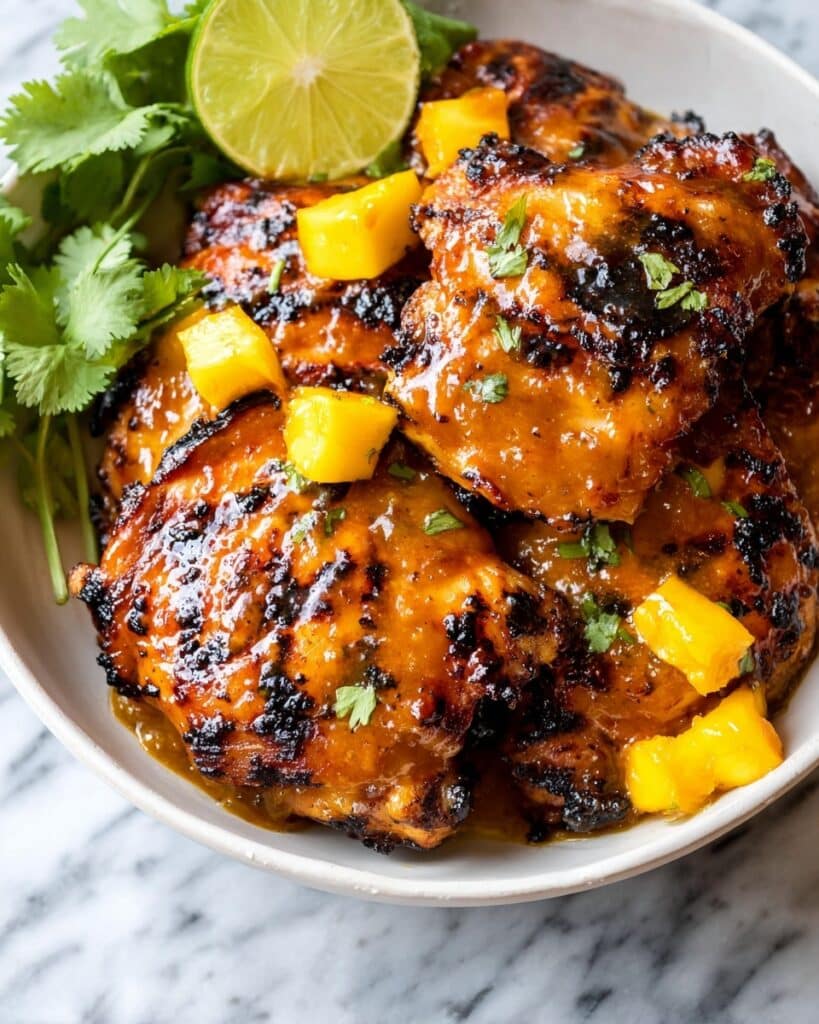 Grilled Mango Chicken Recipe