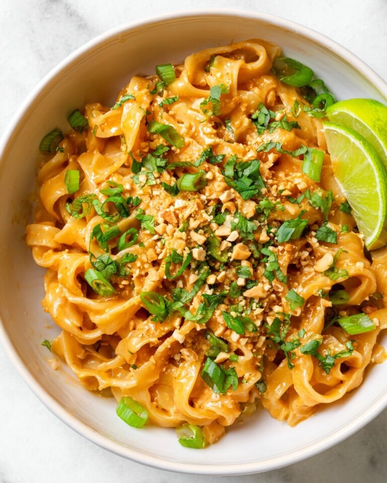 Gluten Free Red Curry Peanut Noodles Recipe