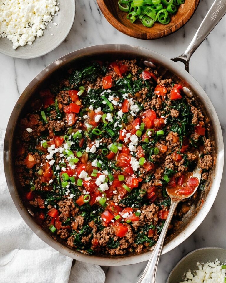 Mediterranean Ground Beef Stir Fry Recipe