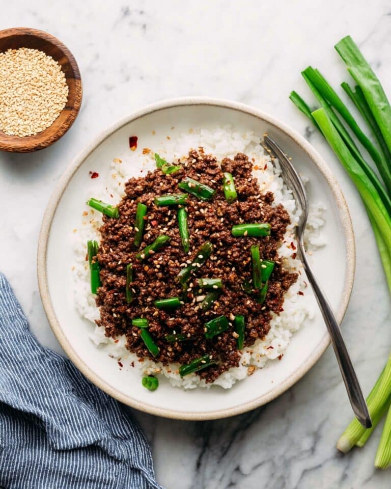 Mongolian Ground Beef Recipe