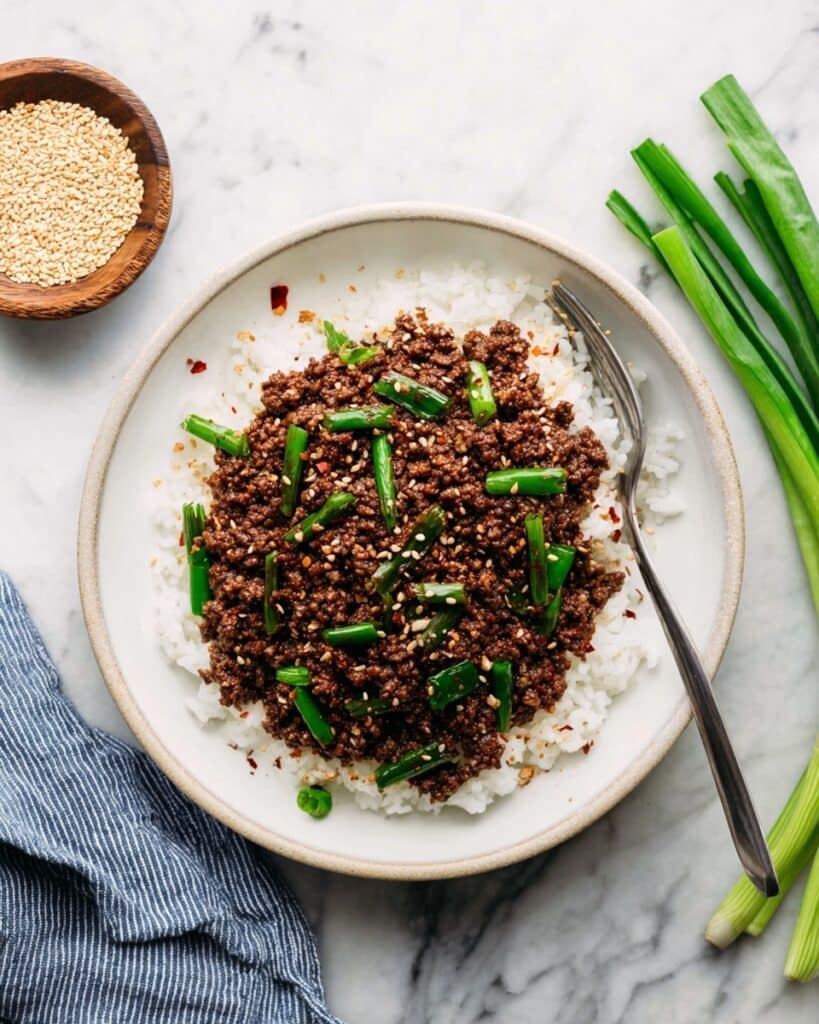 Mongolian Ground Beef Recipe
