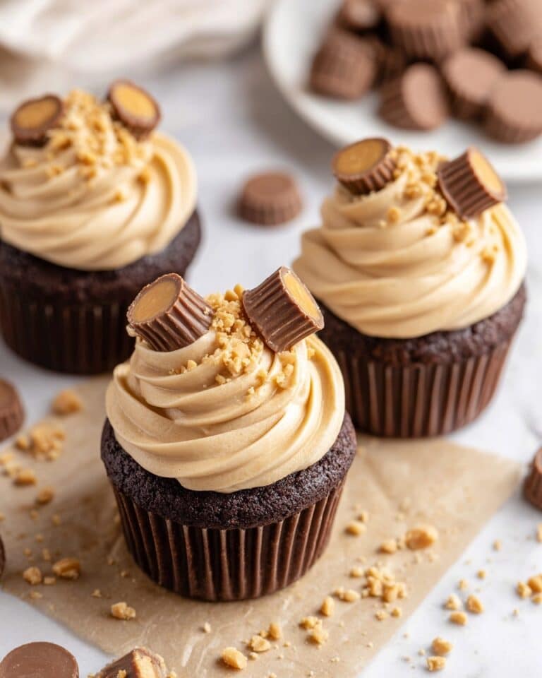 Peanut Butter Chocolate Cupcakes Recipe
